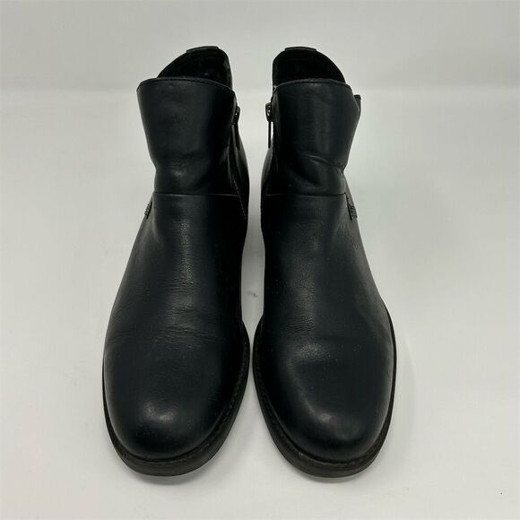 Timberland Ortholite Black Leather Chelsea Ankle Boots Size 9 Casual Fall - Picture 6 of 13